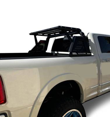 Black Horse Off Road - ARMOUR II Roll Bar Ladder Rack W/Basket-Black-2019-2024 Ford Ranger|Black Horse Off Road - Image 18