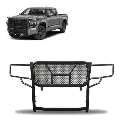 RUGGED HD Grille Guard-Black-2022-2024 Toyota Tundra|Black Horse Off Road