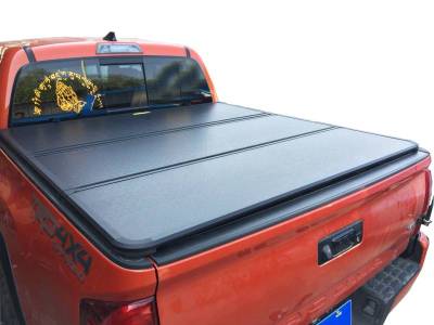 Hard Tonneau Cover-Black-2016-2023 Toyota Tacoma|Black Horse Off Road