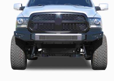 Black Horse Off Road - ARMOUR II Heavy Duty Modular Front Bumper-Bumper Only-Matte Black-2013-2018 Ram 1500/2019-2024 Ram 1500 Classic|Black Horse Off Road - Image 3