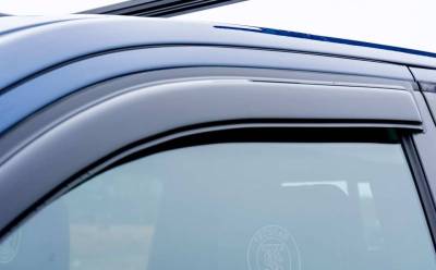 Black Horse Off Road - Black Horse Off Road [BHOR] |Tape On Rain Guard/Wind Deflectors|2019-2024 Hyundai Santa Fe |Smoke,4Pcs|#144824 - Image 11