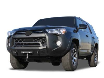 Black Horse Off Road - ARMOUR III Heavy Duty Front Winch Bumper-Textured Black-2014-2024 Toyota 4Runner|Black Horse Off Road - Image 15