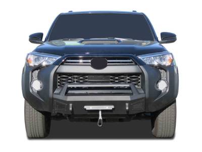 Black Horse Off Road - ARMOUR III Heavy Duty Front Winch Bumper-Textured Black-2014-2024 Toyota 4Runner|Black Horse Off Road - Image 17