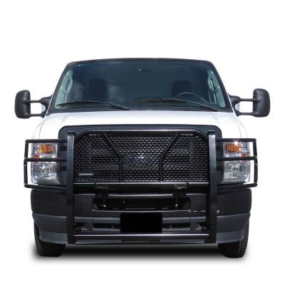 Black Horse Off Road - RUGGED HD Grille Guard-Black-2015-2025 Ford E-350/E-450|Black Horse Off Road - Image 12