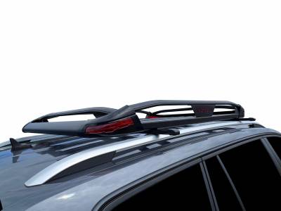 Black Horse Off Road - Black Horse | TRAVELER Aluminum Roof Mounted Cargo Basket Rack | 55"x39"x6" | Black | Compatible with cars trucks SUVs | TR-RB5539 - Image 4