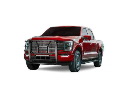 Black Horse Off Road - RUGGED HD Grille Guard Kit-Black-2021-2024 Ford F-150|Black Horse Off Road - Image 7