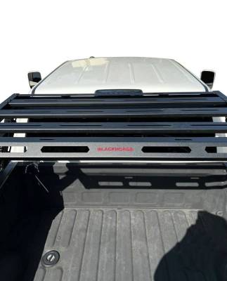 Black Horse Off Road - ARMOUR II Roll Bar Ladder Rack W/Basket-Black-2019-2024 Ford Ranger|Black Horse Off Road - Image 19