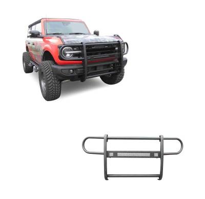 BEACON Grille Guard-Black-2021-2024 Ford Bronco|Black Horse Off Road