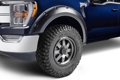 Black Horse Off Road - FENDER FLARES RIVETED Style-Black-2018-2021 Ford F-150|Black Horse Off Road - Image 4