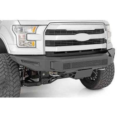 ARMOUR II Heavy Duty Modular Front Bumper-Bumper Only-Matte Black-2015-2017 Ford F-150|Black Horse Off Road