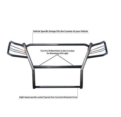 Black Horse Off Road - Grille Guard-Black-Dodge,Mercedes and Freightliner Sprinter|Black Horse Off Road - Image 12