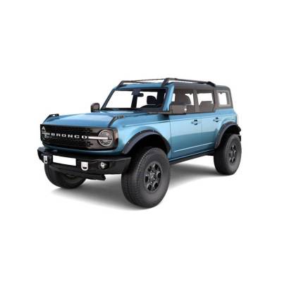 Black Horse Off Road - FENDER FLARES RIVETED Style-Black-2021-2023 Ford Bronco Sport|Black Horse off Road - Image 4