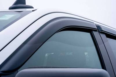Black Horse Off Road - Black Horse Off Road [BHOR] |Tape On Rain Guard/Wind Deflectors|2023-2024 Chevrolet Colorado Crew Cab/2023-2024 GMC Canyon Crew Cab|Smoke,4Pcs|#144218 - Image 3