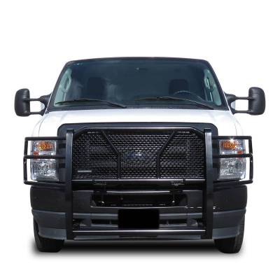 Black Horse Off Road - RUGGED HD Grille Guard-Black-2015-2025 Ford E-350/E-450|Black Horse Off Road - Image 11