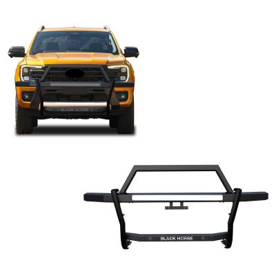 RAMBLER Grille Guard-Black-2019-2024 Ford Ranger|Black Horse Off Road