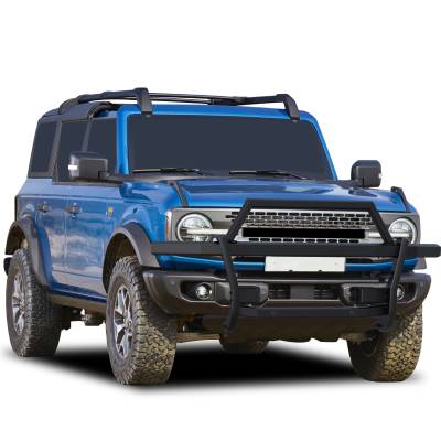 RAMBLER Grille Guard-Black-2021-2024 Ford Bronco|Black Horse Off Road