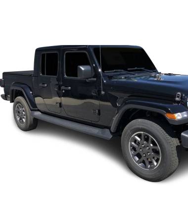 Black Horse Off Road - OEM Replica Running Boards-Textured Black-2020-2024 Jeep Gladiator|Black Horse Off Road - Image 3