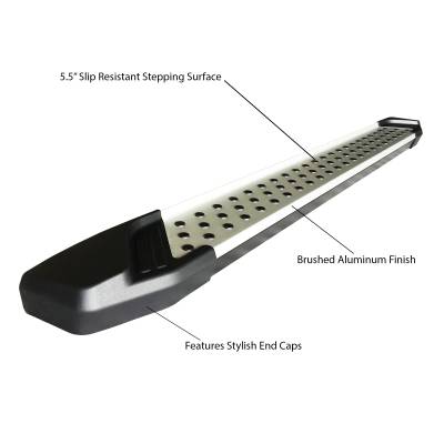 Black Horse Off Road - VORTEX Running Boards-Aluminum-2013-2018 Acura RDX|Black Horse Off Road - Image 2
