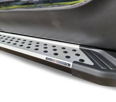 Black Horse Off Road - VORTEX Running Boards-Aluminum-2019-2024 Chevrolet Silverado 1500 Crew Cab/2020-2024 Chevrolet Silverado 2500|3500 HD Crew Cab/2019-2024 GMC Sierra 1500 Crew Cab/2020-2024 GMC Sierra 2500|3500 HD Crew Cab|Black Horse Off Road - Image 4