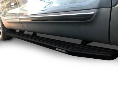 Black Horse Off Road - PEERLESS Running Boards-Black-2019-2024 Ford Ranger Super Cab/Extended Cab|Black Horse Off Road - Image 7