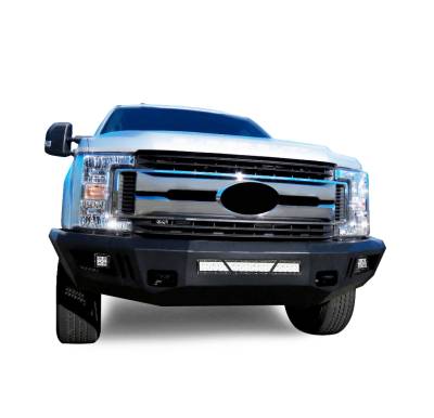 ARMOUR Heavy Duty Front Bumper Kit-Matte Black-2017-2022 Ford F-250 Super Duty/2017-2022 Ford F-350 Super Duty|Black Horse Off Road