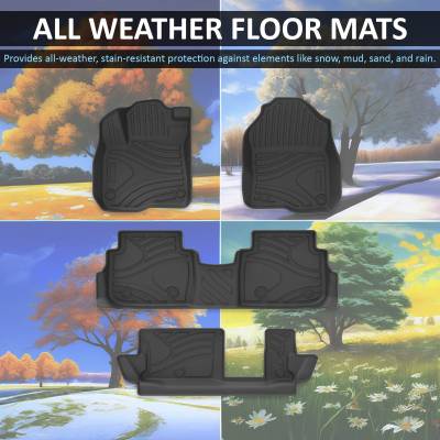 Black Horse Off Road - Black Horse TOTALINER 3.5mm Heavy Duty TPE Anti-skid Floor Mat Rug Liner fits 2023-2025 Honda CR-V - Image 5