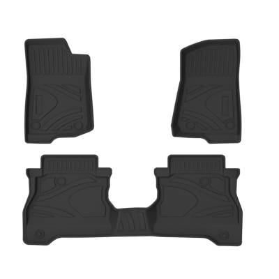 Black Horse TOTALINER 3.5mm Heavy Duty TPE Anti-skid Floor Mat Rug Liner fits 2020-2020 Jeep Gladiator