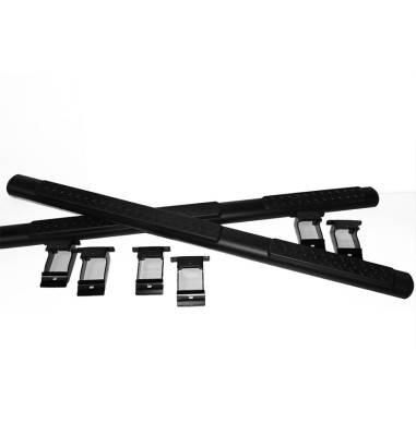 Black Horse Off Road - 4in Side Steps-Black-2011-2021 Jeep Grand Cherokee|Black Horse Off Road - Image 4