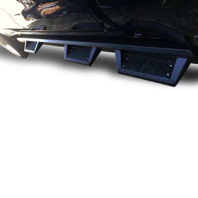 Black Horse Off Road - SUPERIOR Side Steps WTW-Black-Sierra 1500/Silverado 1500|Black Horse Off Road - Image 4