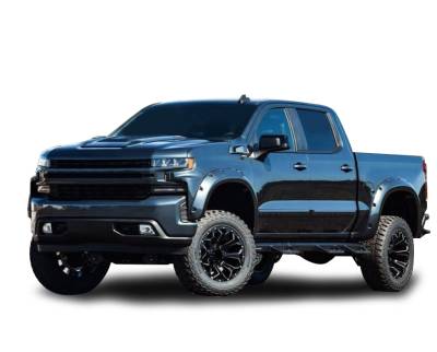 Black Horse Off Road - SUPERIOR Side Steps WTW-Black-Sierra 1500/Silverado 1500|Black Horse Off Road - Image 11
