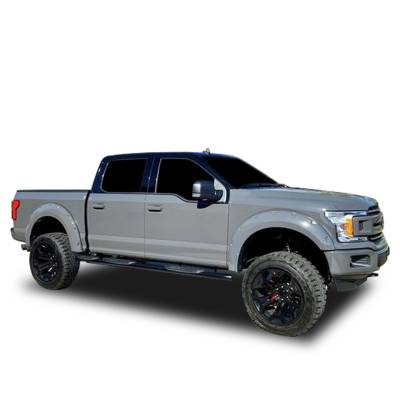 Black Horse Off Road - EXTREME Wheel-to-Wheel Side Steps-Black-F-150/F-150 Lightning|Black Horse Off Road - Image 2
