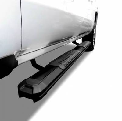 CUTLASS Running Boards-Black-2019-2024 Ram 1500 Classic Quad Cab/2011-2024 Ram 2500/3500 Quad Cab/2010-2010 Dodge Ram 3500 Quad Cab/2010 Dodge Ram 2500 Quad Cab/2009-2018 Ram 1500 Quad Cab|Black Horse Off Road