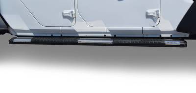 Black Horse Off Road - CUTLASS Running Boards-Stainless Steel-2005-2024 Nissan Frontier Extended Cab|Black Horse Off Road - Image 9