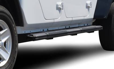 Black Horse Off Road - CUTLASS Running Boards-Black-2005-2024 Nissan Frontier Extended Cab|Black Horse Off Road - Image 6