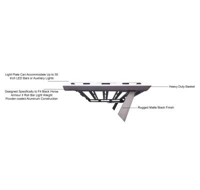Black Horse Off Road - ARMOUR II Basket-Black-Silverado 1500/Sierra 1500/F-150/1500/Tundra|Black Horse Off Road - Image 6
