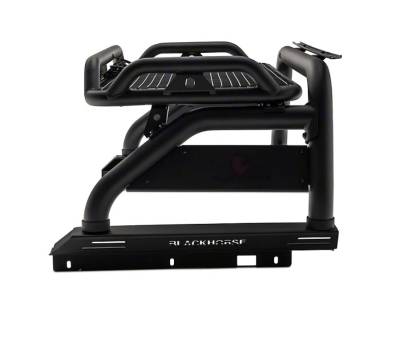 Black Horse Off Road - ATLAS Roll Bar Ladder Rack-Black-2022-2024 Nissan Frontier|Black Horse Off Road - Image 4