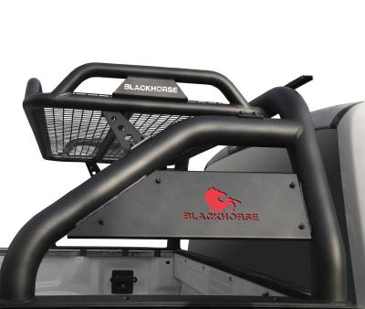 Black Horse Off Road - ATLAS Roll Bar Ladder Rack-Black-2005-2021 Nissan Frontier|Black Horse Off Road - Image 7