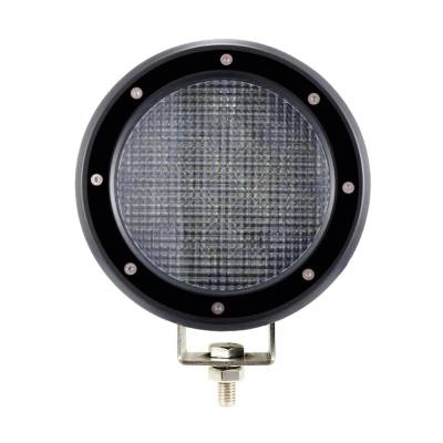 Black Horse Off Road - ATLAS Roll Bar Ladder Rack With 2 Set of 5.3".Black Trim Rings LED Flood Lights-Black-Colorado/Canyon|Black Horse Off Road - Image 6