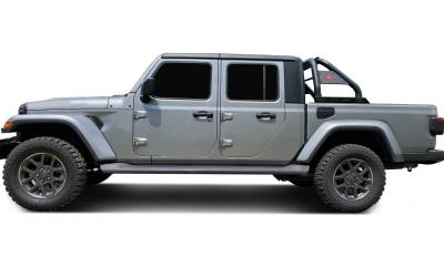 Black Horse Off Road - CLASSIC Roll Bar-Black-2020-2024 Jeep Gladiator|Black Horse Off Road - Image 6