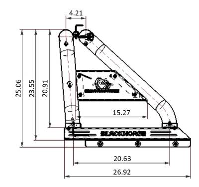 Black Horse Off Road - Classic Roll Bar-Black-2009-2018 Ram 1500/2000-2024 Ram 2500-3500-F-150/2001-2024 Sierra&Silverado 2500-3500/2007-2024 Tundra/2017-2024 Titan|Black Horse Off Road - Image 4