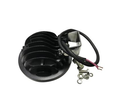Black Horse Off Road - CLASSIC Roll Bar With 2 Sets of 5.3" Red Trim Rings LED Flood Lights-Black-2005-2021 Nissan Frontier|Black Horse Off Road - Image 5