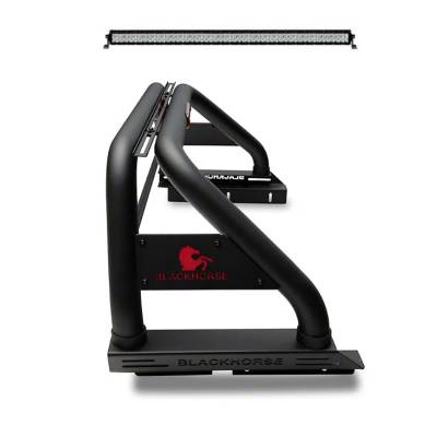 CLASSIC Roll Bar With 40" LED Light Bar-Black-Colorado/Canyon|Black Horse Off Road