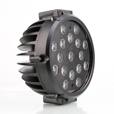 Black Horse Off Road - CLASSIC Roll Bar With 2 pairs of 7.0" Black Trim Rings LED Flood Lights-Stainless Steel-2005-2021 Nissan Frontier|Black Horse Off Road - Image 14