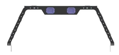 Black Horse Off Road - TRAVELER OVERLAND UTILITY Bed Rack-Black-Midsize- Half Ton- Three Quarter Ton Trucks-800 Lbs Capacity|Black Horse Off Road - Image 2