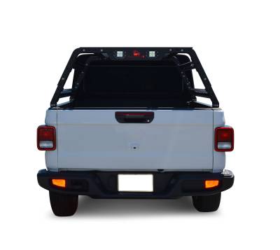 Black Horse Off Road - TRAVELER OVERLAND UTILITY Bed Rack-Black-Midsize- Half Ton- Three Quarter Ton Trucks-800 Lbs Capacity|Black Horse Off Road - Image 6