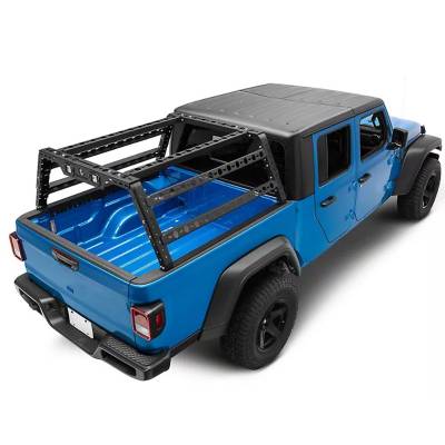 Black Horse Off Road - TRAVELER OVERLAND UTILITY Bed Rack-Black-Midsize- Half Ton- Three Quarter Ton Trucks-800 Lbs Capacity|Black Horse Off Road - Image 14