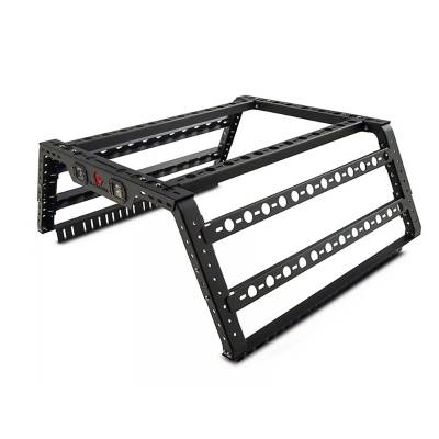 Black Horse Off Road - TRAVELER OVERLAND UTILITY Bed Rack-Black-Midsize- Half Ton- Three Quarter Ton Trucks-800 Lbs Capacity|Black Horse Off Road - Image 18