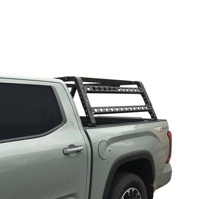 Black Horse Off Road - TRAVELER OVERLAND UTILITY Bed Rack-Black-Midsize- Half Ton- Three Quarter Ton Trucks-800 Lbs Capacity|Black Horse Off Road - Image 22