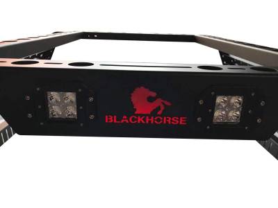 Black Horse Off Road - TRAVELER OVERLAND UTILITY Bed Rack-Black-Midsize- Half Ton- Three Quarter Ton Trucks-800 Lbs Capacity|Black Horse Off Road - Image 26