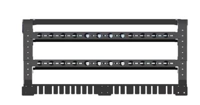 Black Horse Off Road - TRAVELER OVERLAND UTILITY Bed Rack-Black-Midsize- Half Ton- Three Quarter Ton Trucks-800 Lbs Capacity|Black Horse Off Road - Image 30